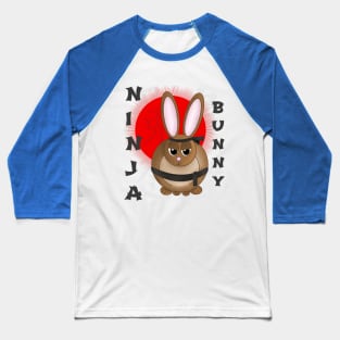 Ninja Bunny Baseball T-Shirt